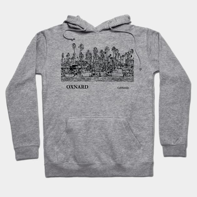 Oxnard - California Hoodie by Lakeric